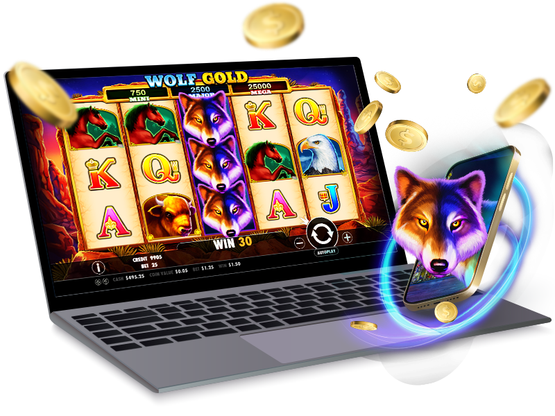 Wolf Gold pokie at Ripper Casino